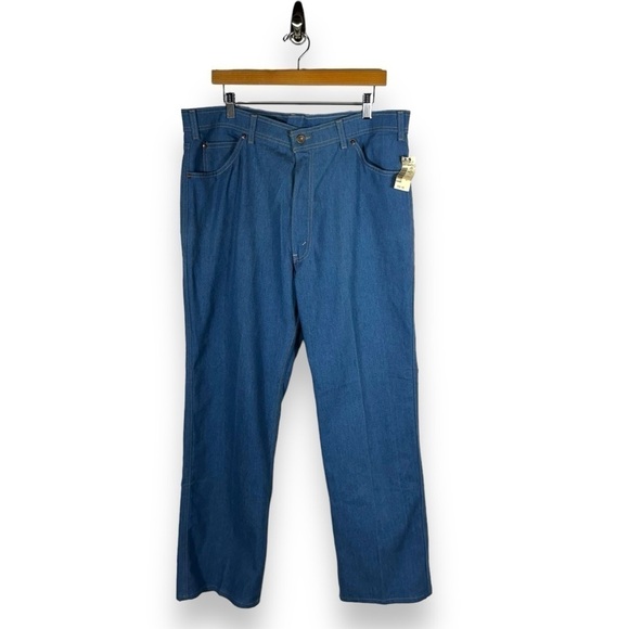 Levi's Vintage Orange Tag With A Shosh More Room Jeans, Light Wash, Size 40W/30L - Picture 1 of 13